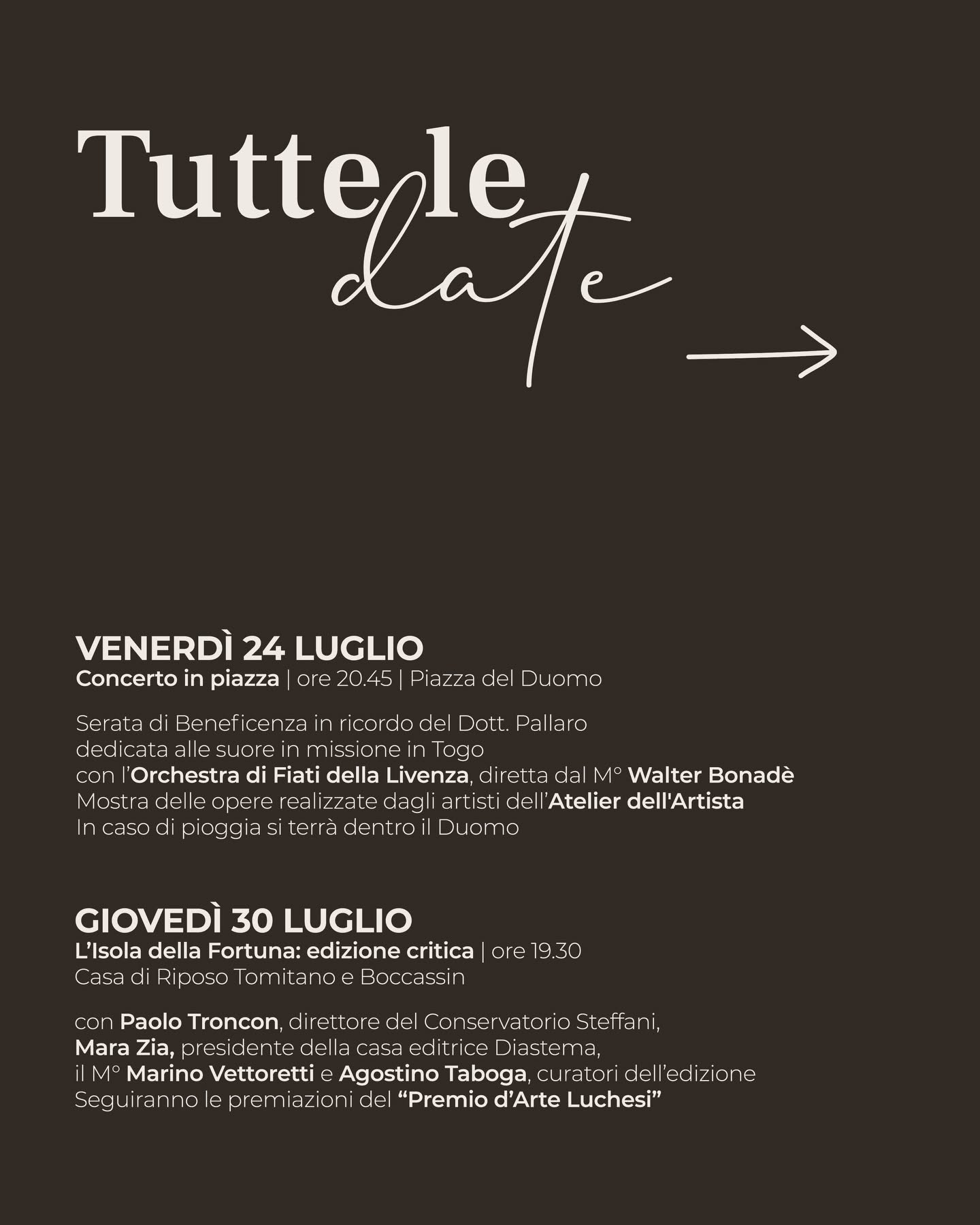 festival luchesi 2026 terze due serate